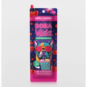 Dark Cherry Popping Boba (10 pouches)