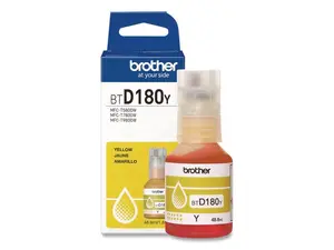 Brother Genuine BTD180Y High Yield Yellow Ink Bottle for 580, 780, 980 Printers