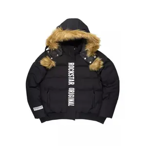 Keoni Black Puffer Jacket