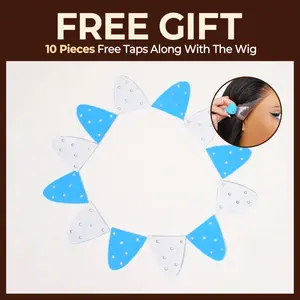 [Not 4 Sell] Free Gift 10 Counts Arabella Hair Tape for 13x6 Ear to Ear Glueless Lace Wig