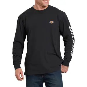 Dickies Mens Heavyweight Long Sleeve Graphic T Shirt