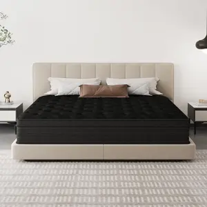 Summer Garden Grymtex 12/14 Inch T/F/Q/K Hybrid Mattress Medium Firm Support Relieve Back Pain  Relief  Skin-Friendly Memory Foam Easy Setup In A Box Sweet Dream Daily & Weekly Deals Memorial Day