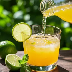 SnackTalk Lime Juice 275ml x 6 Bottles | Sam's Club Style | Irresistible Flavor |  on Yami