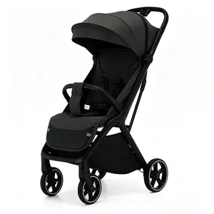 Lightweight Baby Stroller, Widened Sunshade with Zipper, Foldable Stroller Infant, One-touch Collection, Adjustable Backrest, Breathable Mesh, Easy to Carry, Suitable for Travel #Summervibes