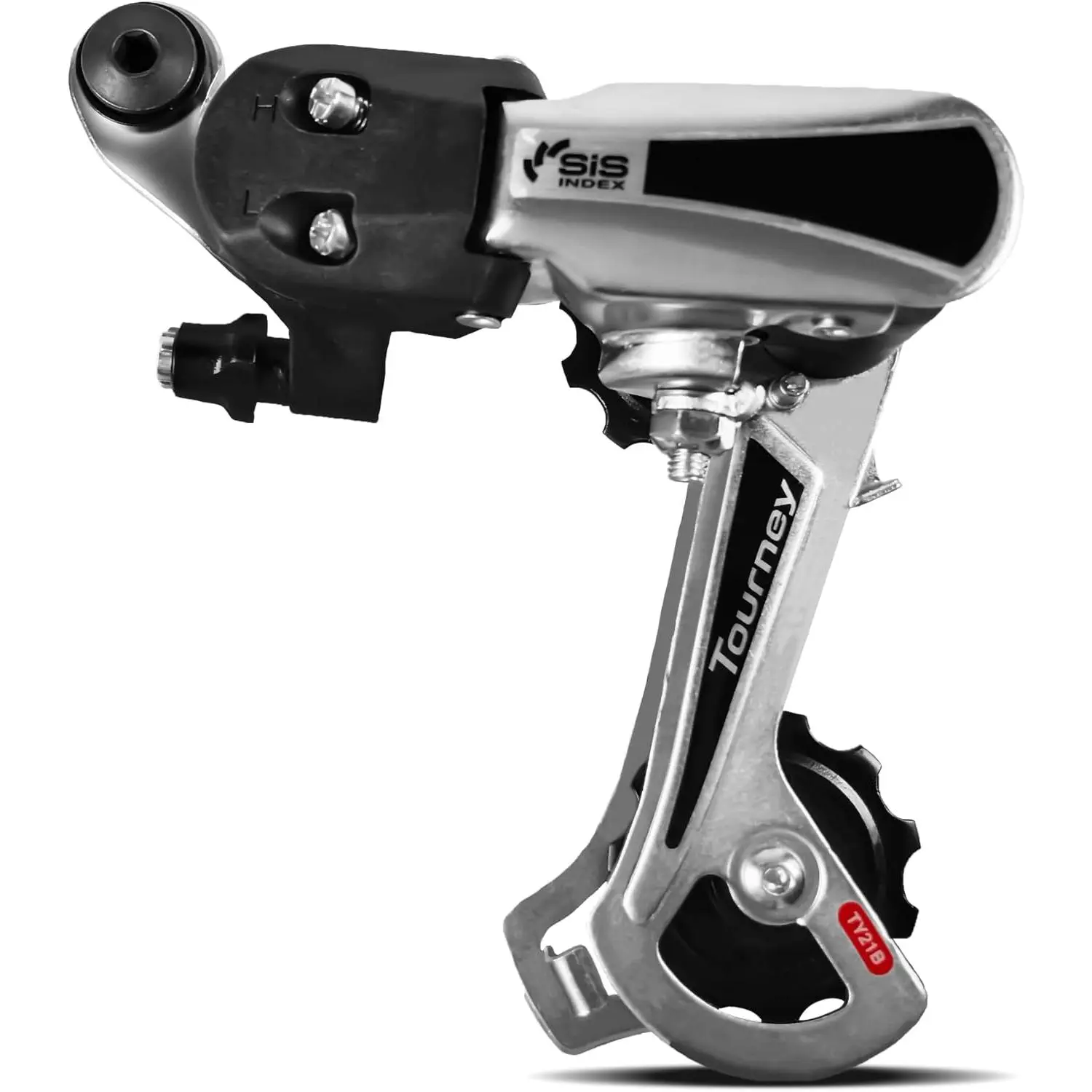 6/7 Speed Bike Rear Derailleur,Silver RD-TY21B Bicycle Rear Derailleur with Direct Mount for Mountain Bike Road Bikes