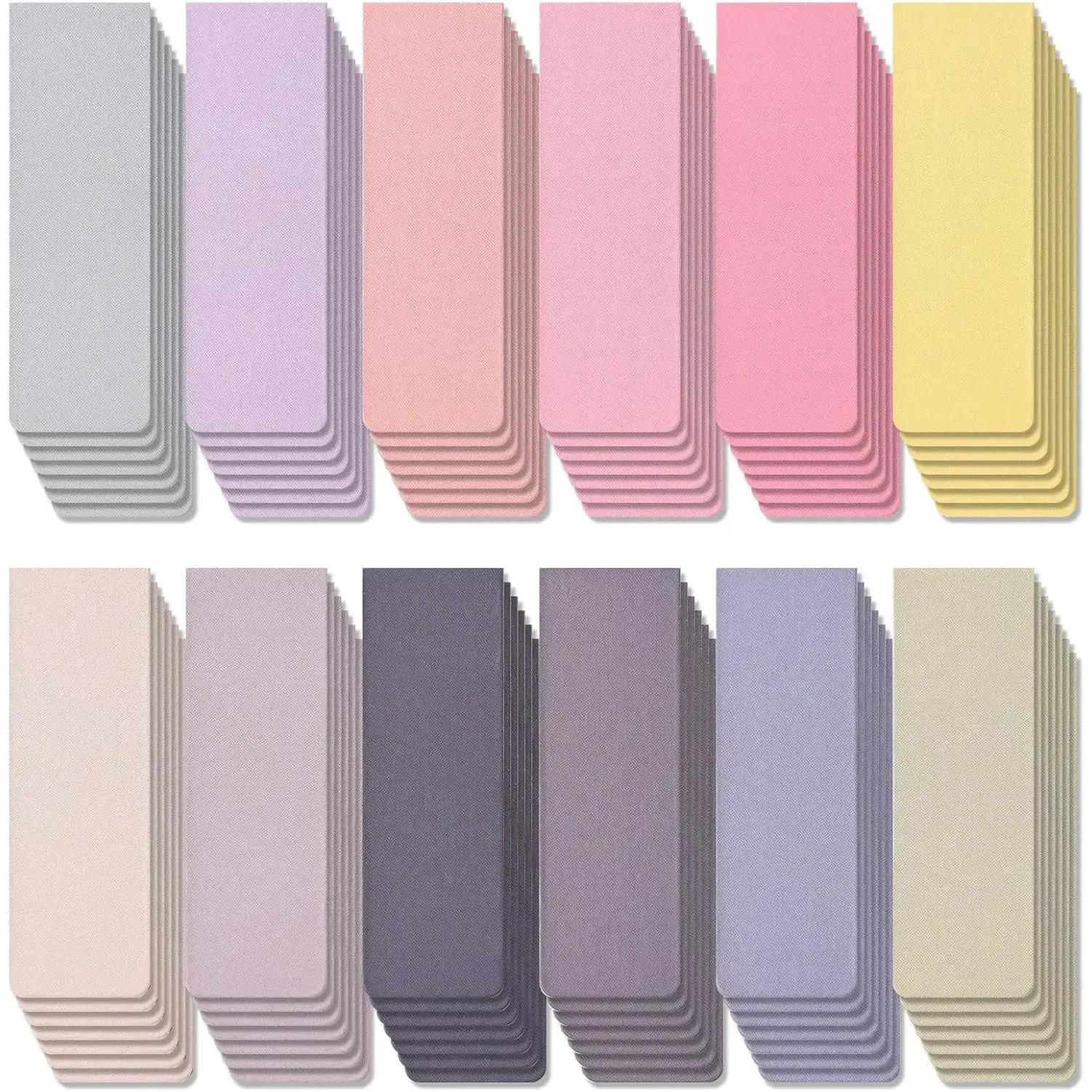 84PCS Magnetic Bookmarks Book Mark, 12 Colors Magnet Bookmark Clips Bulk, Cute Gifts Book Marks for Reading Women Men, Bookmarks for Book Lovers