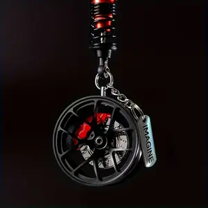 [Cool Car Pendant] Cool Car Wheel Shock Absorber Pendant |   Car Interior Decoration, Rearview Mirror Hanging Ornament, Gift for Boyfriend