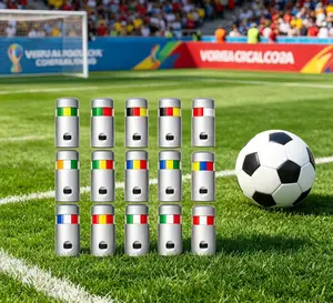 International Country Flag Face Paint Stick Set | Multi Nation Soccer Fan One-Stroke Face Makeup