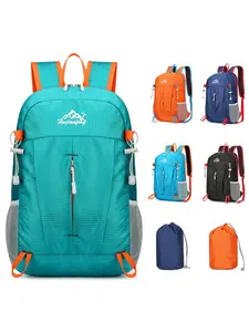 Lightweight Outdoor Foldable Multifunctional Backpack Water Resistant Nylon Hiking Cycling Large Capacity Sports Bag