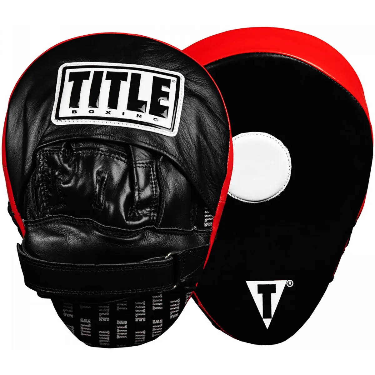 TITLE Boxing Incredi-Ball 2.0 Genuine Leather Punch Mitts, Pre-Curved Anatomical Design with Shockproof Foam for Boxing & Martial Arts Training, Multi-Layer