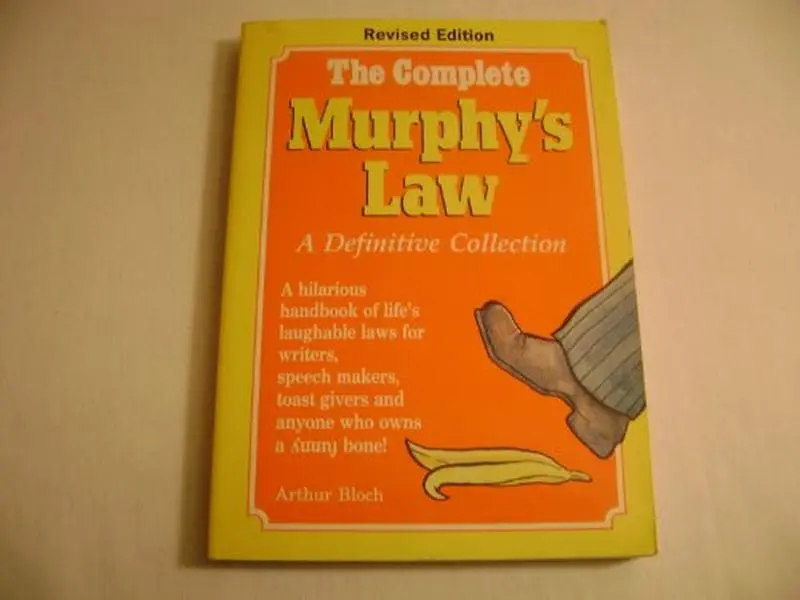 USED Book - The Complete Murphy's Law: A Definitive Collection by Arthur Bloch (Paperback) - english