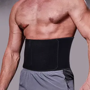 Sweat Band Fitness Waist Belt for Running Fat Burning Training Slimming Abdominal Wrap Weight Loss Body Shaping Exercise Support Strap