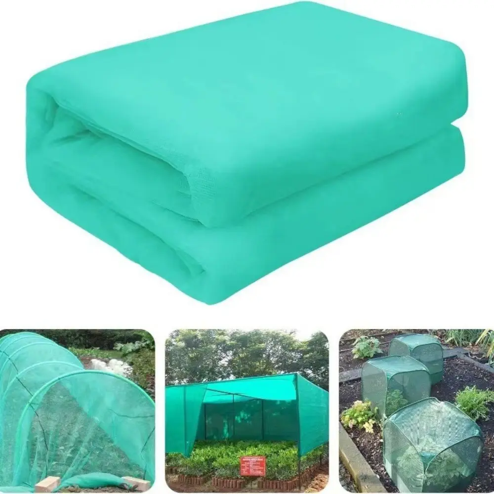 Ultra-Fine Mesh Raised Bed Garden Netting - 10x65ft Pest Shield, Easy-to-Install Home Improvement Supplies, Protects Plants, Crops, Vegetables, Trees, Blocks Unwanted Animals for Colder Seasons