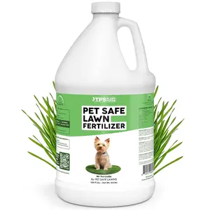 Pet Safe Lawn Fertilizer – Liquid Lawn Food for Greener Grass, Stronger Root Development & Safer Family Lawn Care, 1 Gallon TPS NUTRIENTS