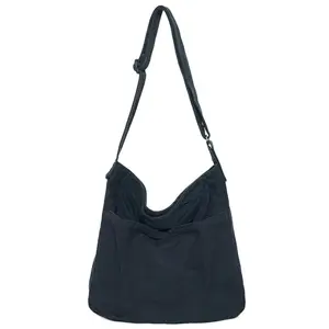 RIVERICH Retro Canvas Tote Shoulder Bag Hobo Bag Messenger Bags for Women and Men,Crossbody Hobo Bag,Lightweight Shoulder Bag for Work,Canvas Messenger Bag Large Messenger Bags for Women Men Casual Canvas Crossbody Shoulder Bag with Multiple Pockets