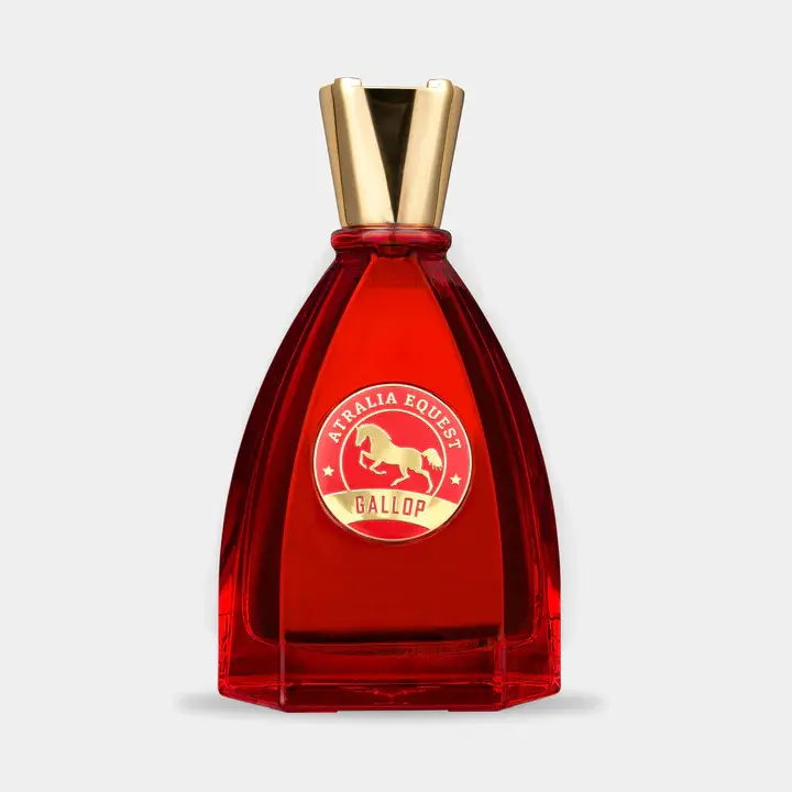 Atralia Equest Gallop Long Lasting Unisex Fragrance w/ Juniper, Saffron, Pomelo, Leather, Violet, Raspberry, Vetiver & Cashmere Accords