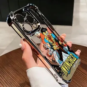 Anime Invincible Hero Cool Phone Case Compatible with for iphone 16/15/14/13/12/11 Pro Max/X/XR/XS Max/8/7 Plus Shockproof Transparent Soft Gel Protective Cover