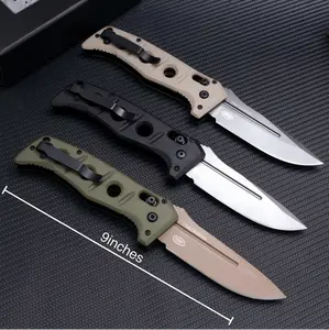 2750S Large Folding Knife, G10 Handle, Anti Corrosion High Hardness Steel, Outdoor Camping, Driving, Fishing EDC Tool, Best Gift