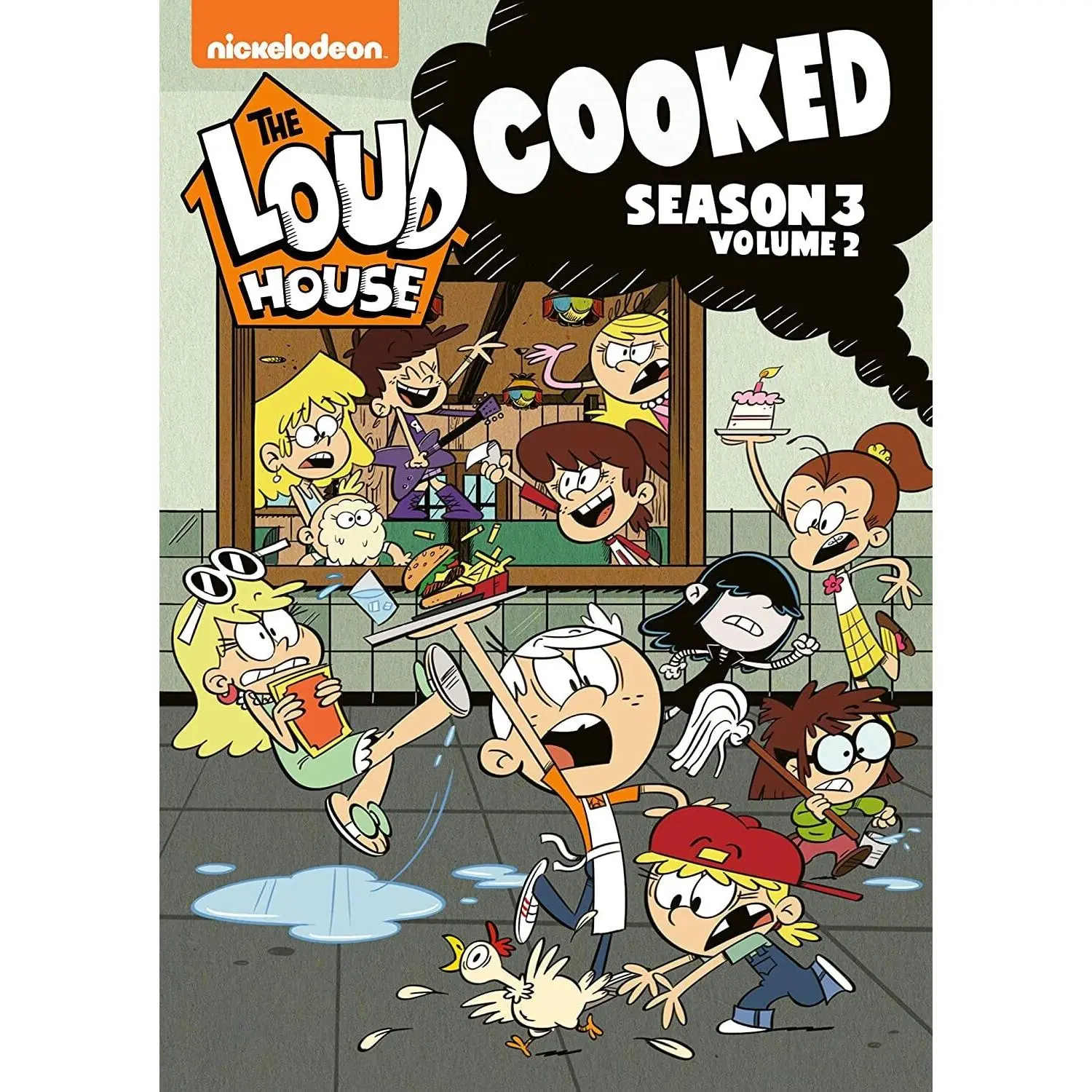 The Loud House: Cooked - Season 3, Vol. 2  [DVD Video Disc] 2 Pack, Ac-3/Dolby Digital, Dolby, Dubbed, Widescreen