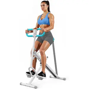 Squat Machine, R07 2 in 1 Squat Rowing Machine, Easy Setup & Foldable Exercise Equipment, Glute Trainer Machine, Glutes & Leg Home Workout Machine