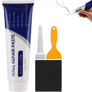 Drywall Patch Repair Kit, 250g Wall Mending Agent, Multi-functional Quick-drying Wall Repair Paste, Adhesive, Heavy Duty, Concrete Sealant Waterproof, Self Adhesive
