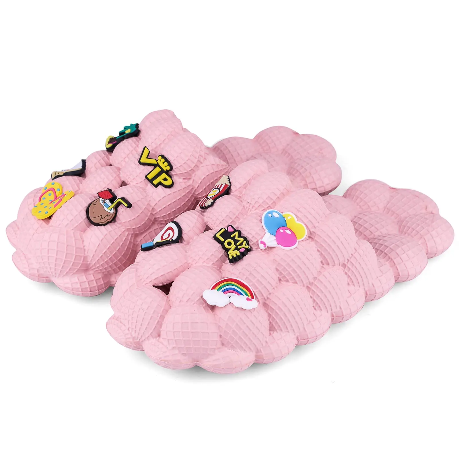 Unisex Bubble Slides |Funny Golf Ball Slides| Lightweight Foam Shower Shoes Men|Comfortable Womens Slippers|Stylish Non-Slip Soles