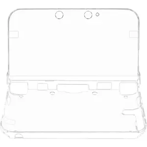 Protective Clear Crystal Hard Guard Case Cover Skin Shell for Nintendo 3DS XL LL Color Clear White