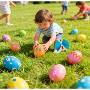 24PCS/12PCS Easter Eggs Party Decor Dino Surprise Eggs 1.58x2.25 inch Mini Plastic Twist Eggs Kids’ Creative DIY Graffiti Capsules Fillable Openable Shells for Easter Hunt, Basket Stuffers,Classroom Prizes, Toddler Sensory Play -RR