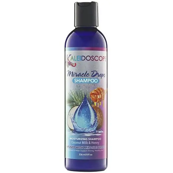KALEIDOSCOPE MIRACLE DROPS Coconut Cream Cleansing Shampoo - 3.4 Oz, Adult Haircare Product for All Hair Types, Single, Any, Healthy Hair, Cleanser, Kaleidoscope Hair Products