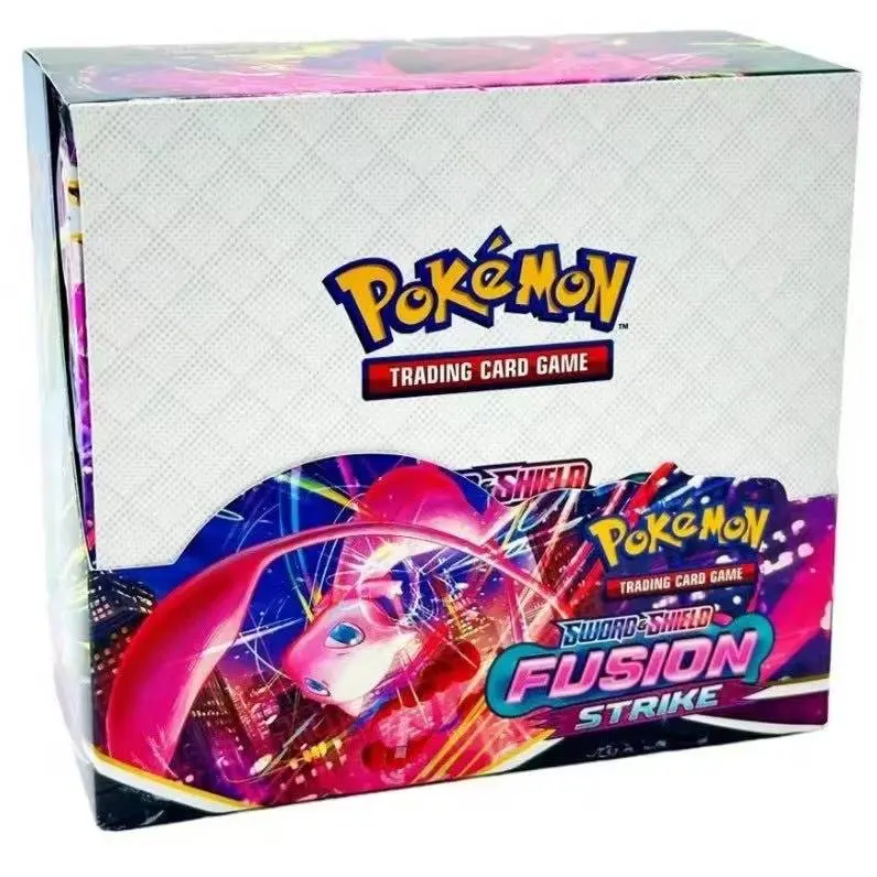 English Fusion Strike  360 cards Pokémon Trading Card Game Sword & Shield and Classic Series Evolutions (including powered-up cards) — Blind-box expansion packs