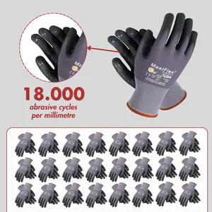 24 Pairs MaxiFlex Guantes de Construcción - MaxiFlex Gloves For Men - Guantes Para Trabajo - MaxiFlex Men's Construction Gloves