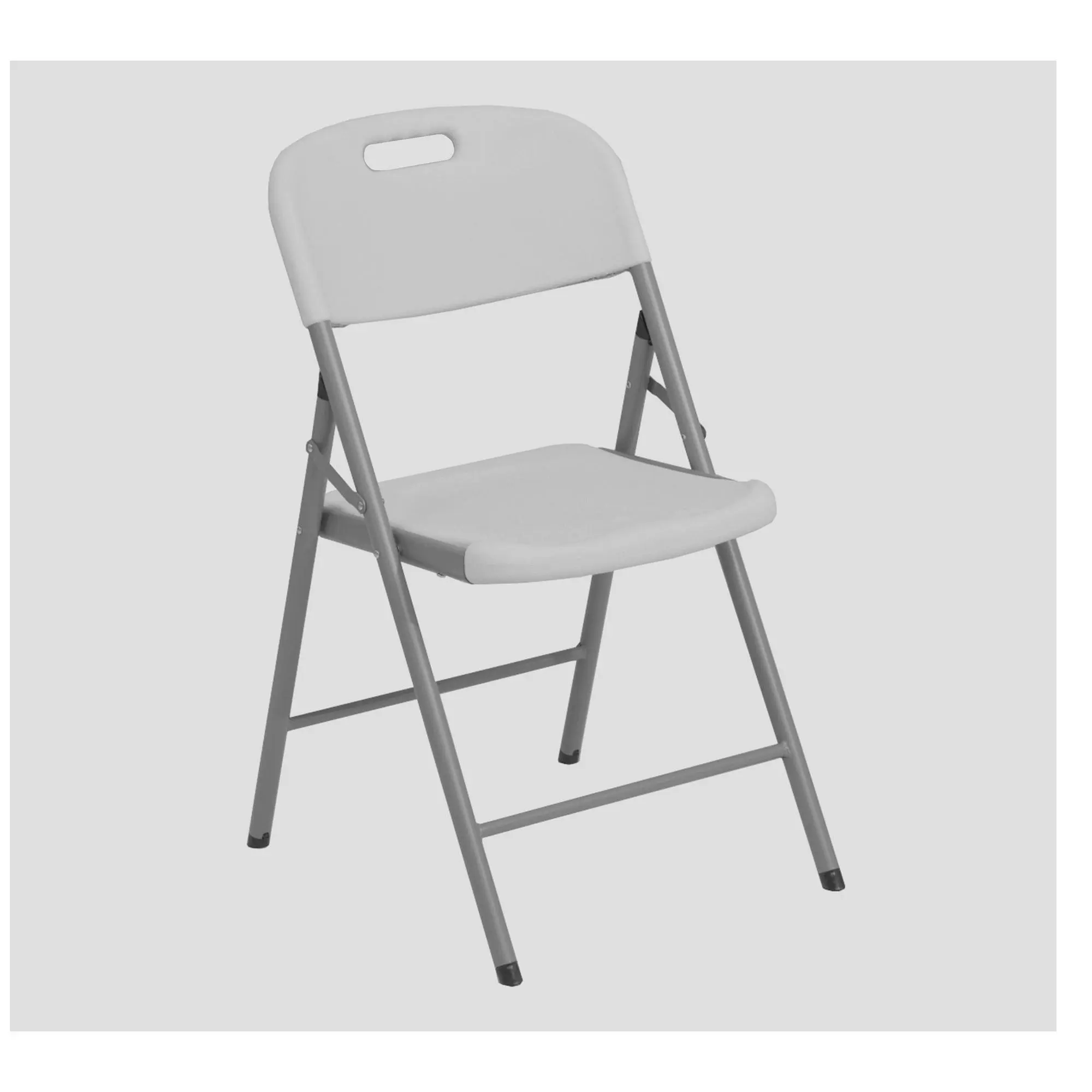 Techni Home Set of 4 Granite White Folding Chairs Techni Home Set of 4 Granite White Folding Chairs