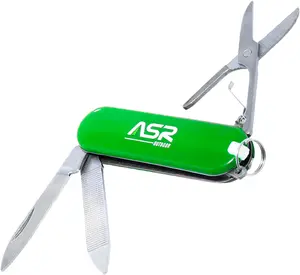 Mini ASR Outdoor Logo EDC Small Pocket Knife Multitool Camping Gear