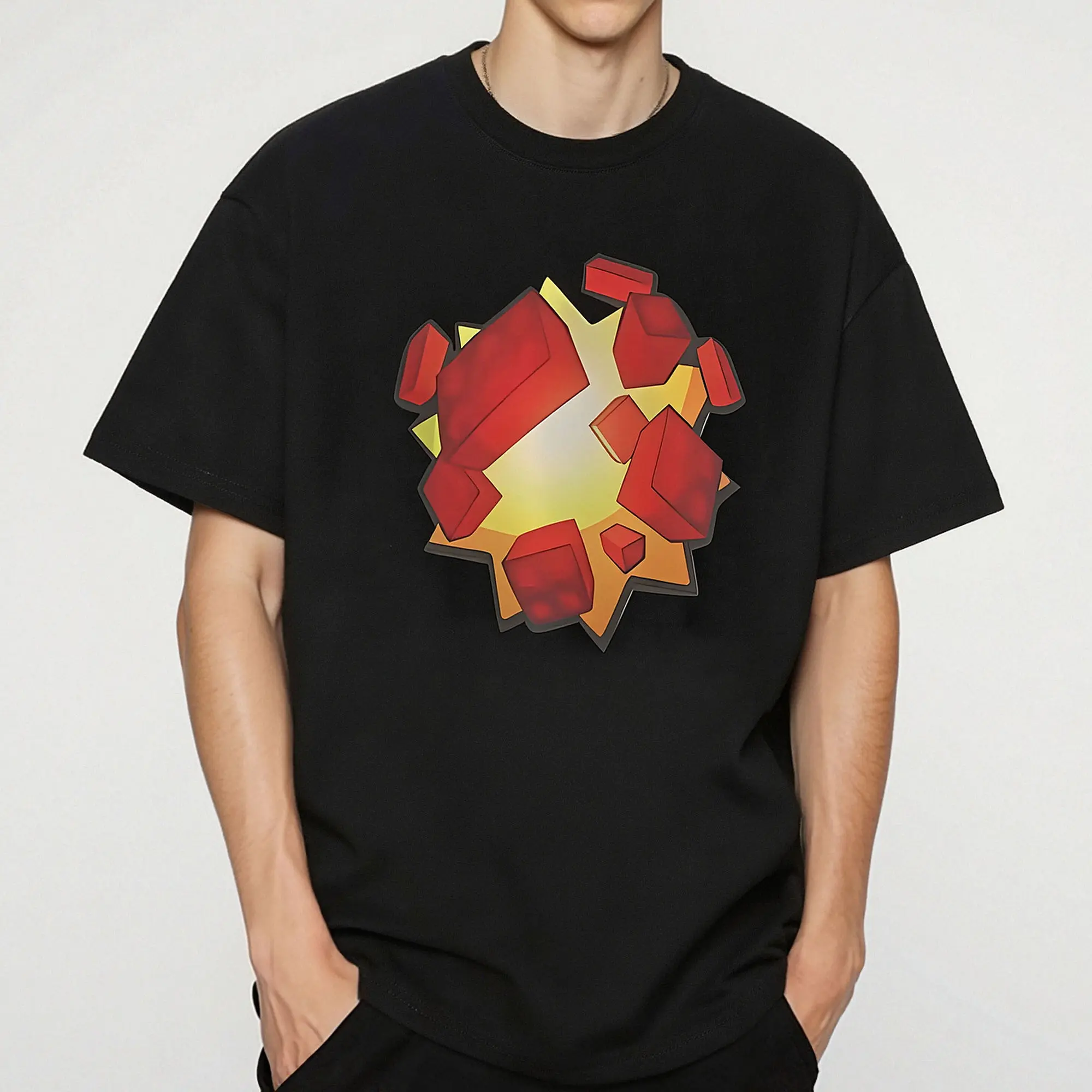 Roblox Bloxxer T-Shirt Tee Y2K funny shirts men good graphic tees