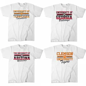 Vintage College University Text Graphic T Shirt Retro Campus Style Unisex Cotton Tee Classic School Spirit Casual Streetwear Sports Fan Gift