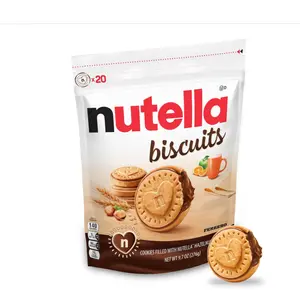 Nutella Biscuits Cookies Filled with Nutella Hazelnut Spread, Sweet Snack Pack, 9.7 oz