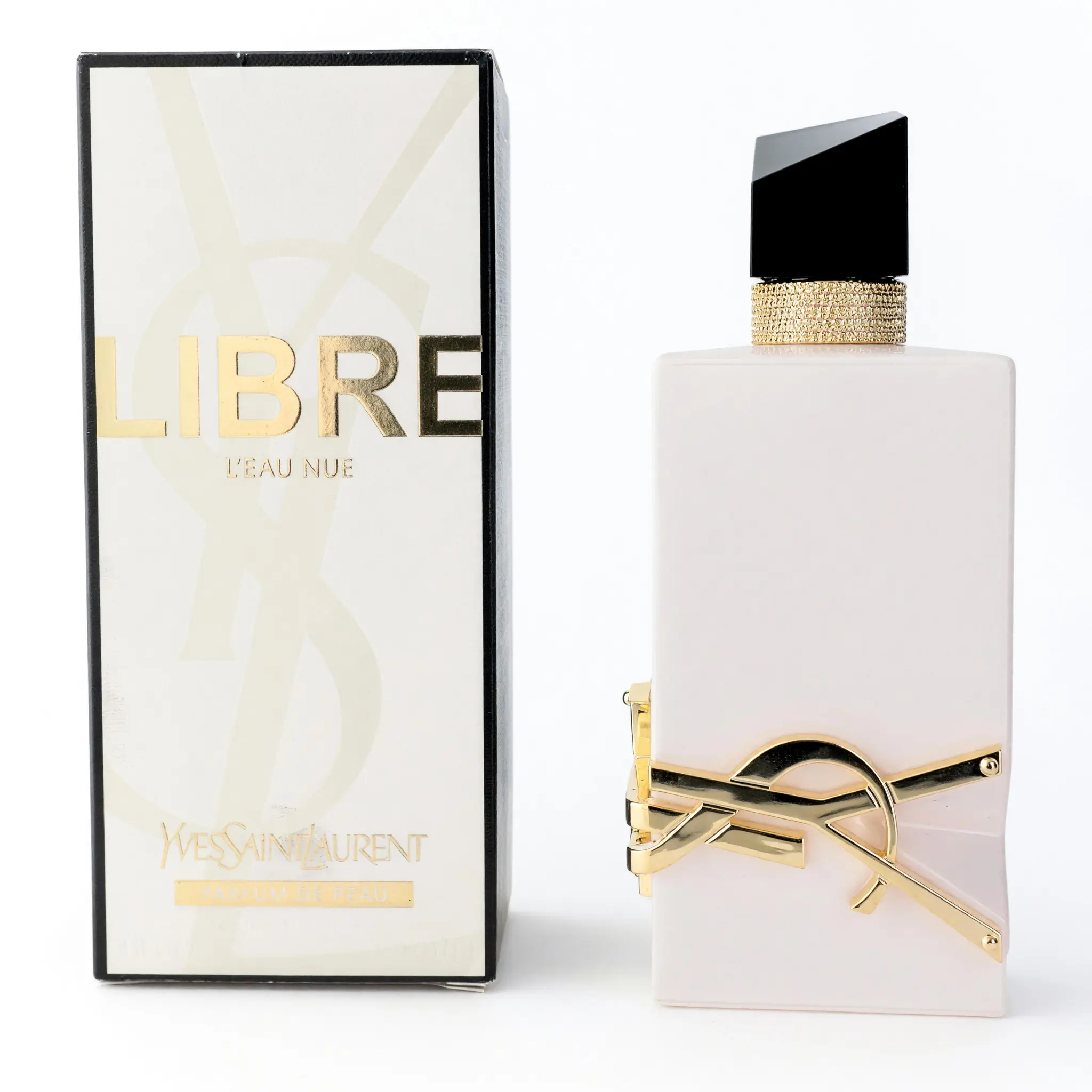 Libre L'eau Nue by YSL, 3 oz Parfum De Peau Spray for Women, Skin, Signature Scent, Clean Girl Perfume, Lavender, Citrus, 3Oz, Alcohol-Free, Citrus Floral, Fresh, Green Mandarin, Heart Notes
