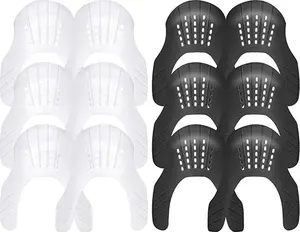 Shoe Crease Protectors, 6 Pairs Toe Protectors for Shoes, Sneaker Guard Fit for Air Force 1, Jordan 1, Jordan 4, Dunks, Size 3-15