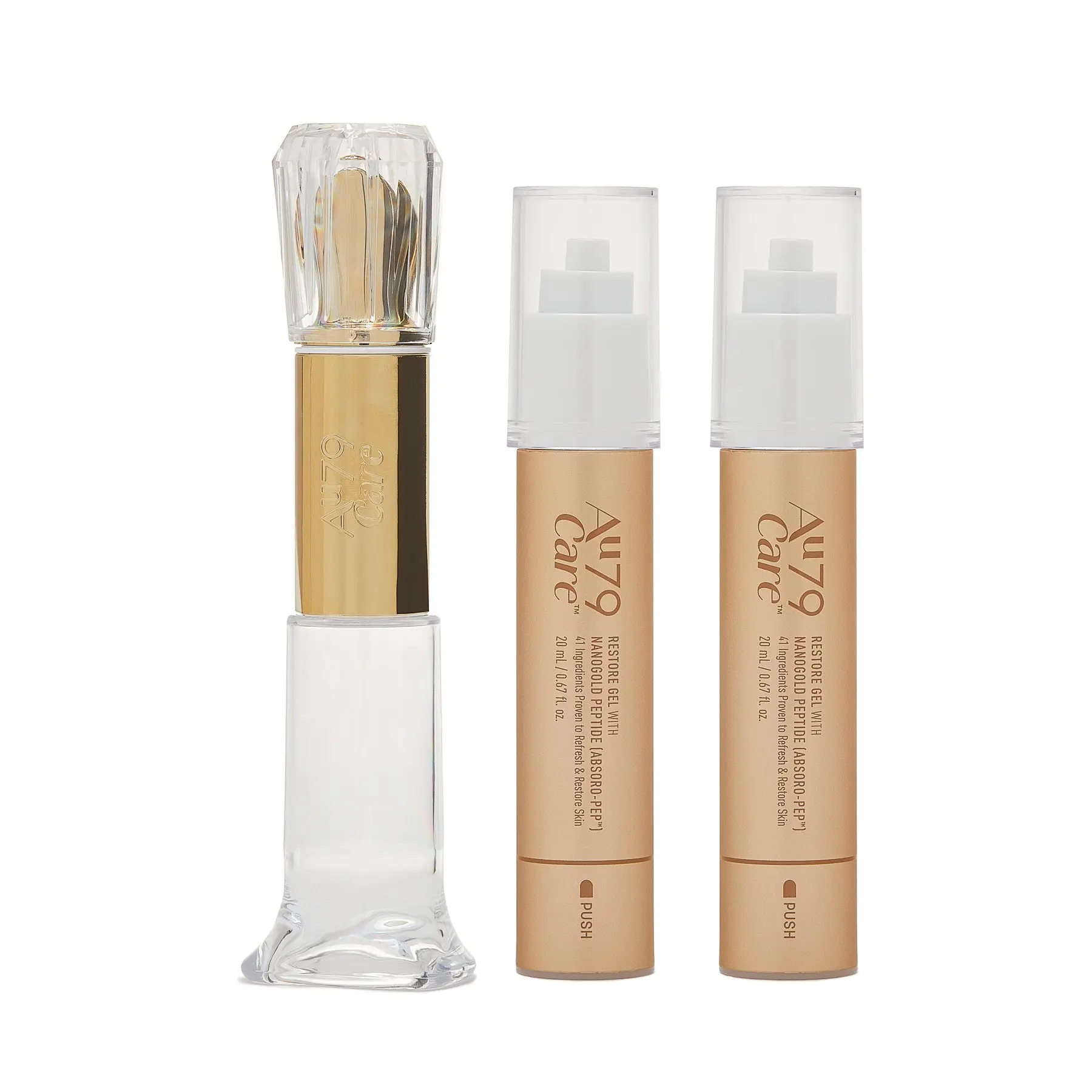 Galvanic Wand & Restore Gel with Nanogold Peptide (Absoro-Pep)