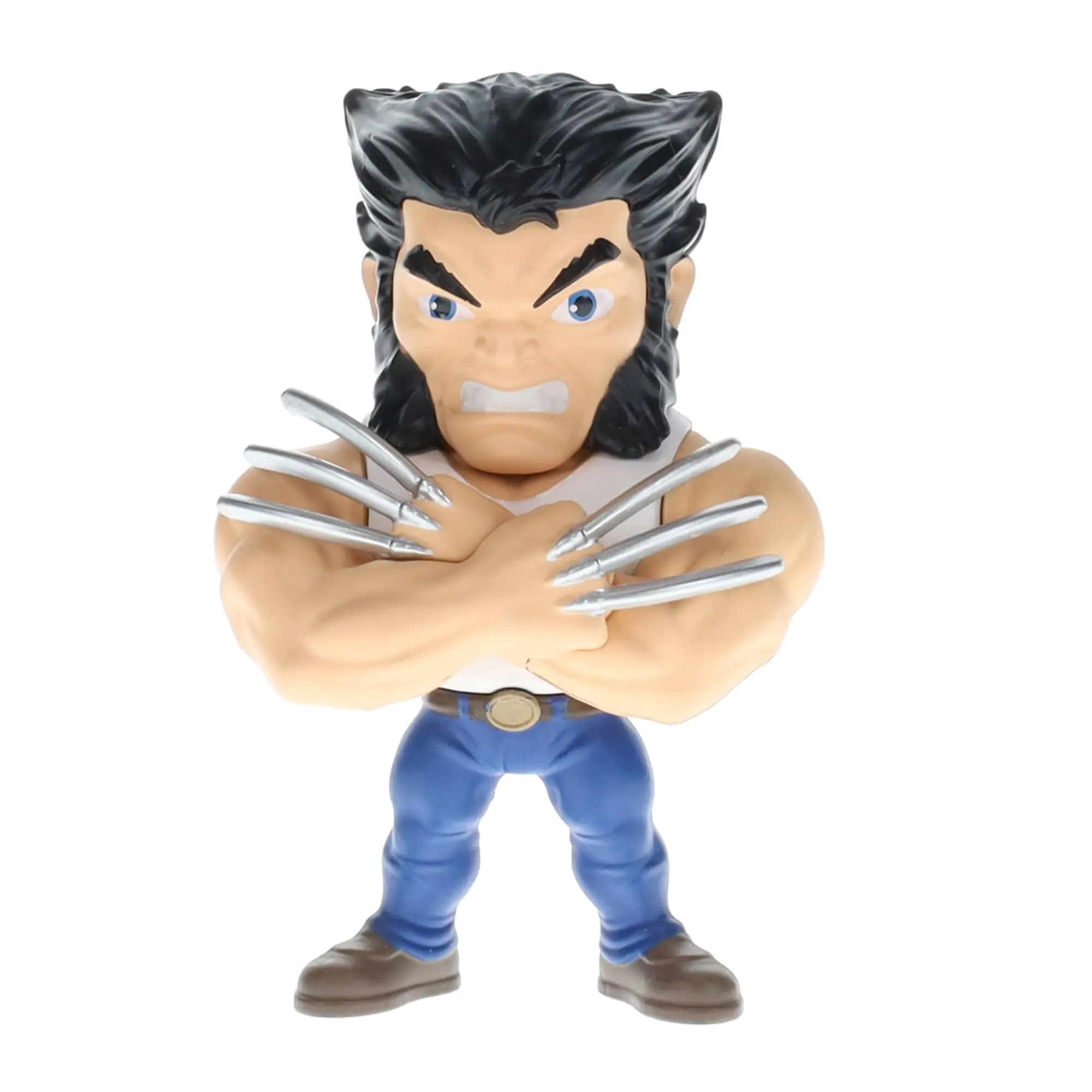 Marvel Logan Wolverine Exclusive 4.5-Inch Diecast Metal Model Figure, Collectible Action Figures for Toys & Hobbies Enthusiasts