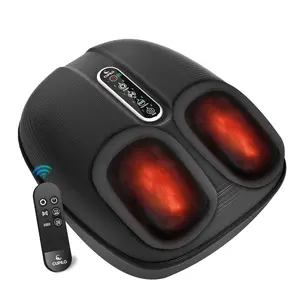 Foot Massager with Heat 2025 Upgraded, FSA HSA Eligible Shiatsu Feet Massager with Remote Control, Compression Deep Knead Foot Massage for Neuropathy & Plantar Fasciitis, Gifts for Men - CPL-5522RC