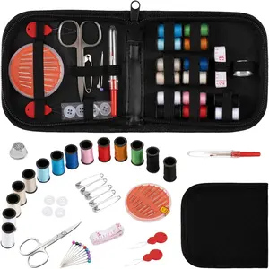 Sewing Kit for Adults, Small Mini Sewing Supplies for Grandma, Mom, Adults, , Beginner, Sewing Products Include , Sewing  Thimble, Thread, Tape Measure