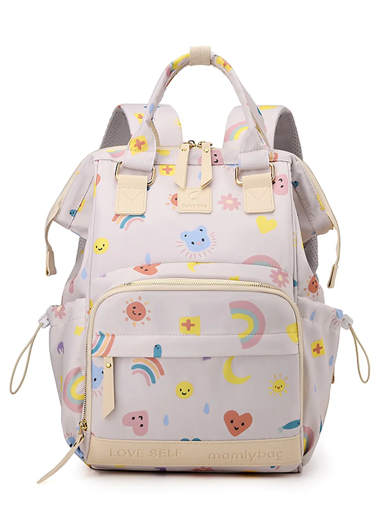 New Fashion Mom Bag, Stylish Women's Backpack, Multi-Functional Travel Backpack, Baby Diaper Bag, Large Capacity Convertible Backpack, Multifunctional Diaper Backpack