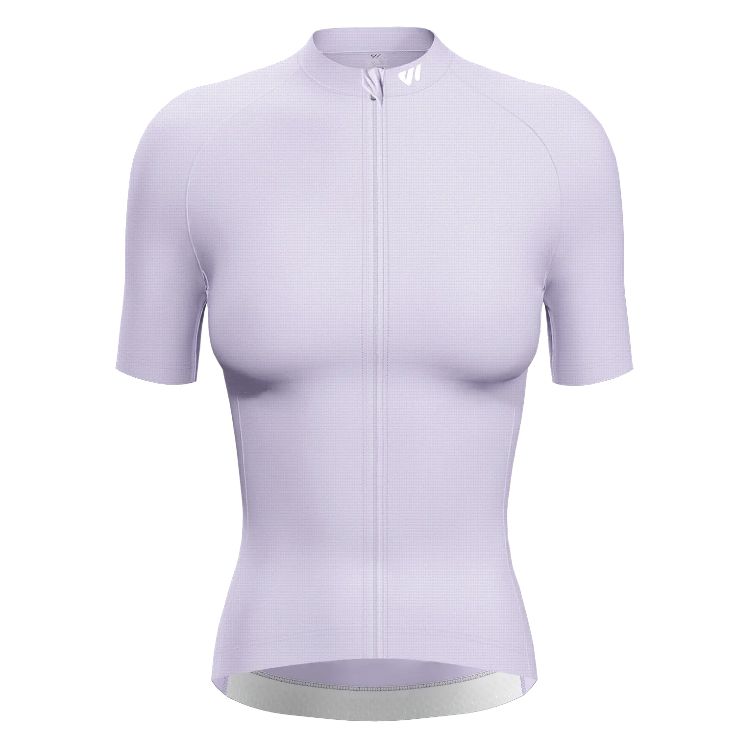 Wulibike Women's Form-Fitting Short-Sleeve Cycling Jersey, Quick-Dry Breathable Shirt with Curved Fit, 3 Rear Pockets, Reflective-Nonslip Hem, Zip Garage Neck, Hand Wash Safe, Machine Washable, Road Biking (Size S)