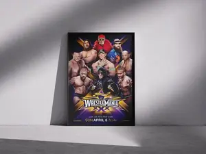 WWE Wrestlemania 30 Poster  - A Must-Have for Wrestling  Fans poster #188