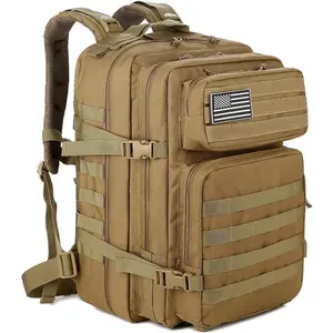 45L Military Tactical Backpacks Army Assault Pack 3 Day Bug Out Bag Hiking Treeking Rucksack-