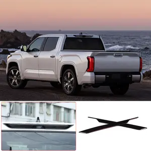 2-piece set of ABS transparent gray high-mount brake light smoked patches for 2022 Toyota Tundra