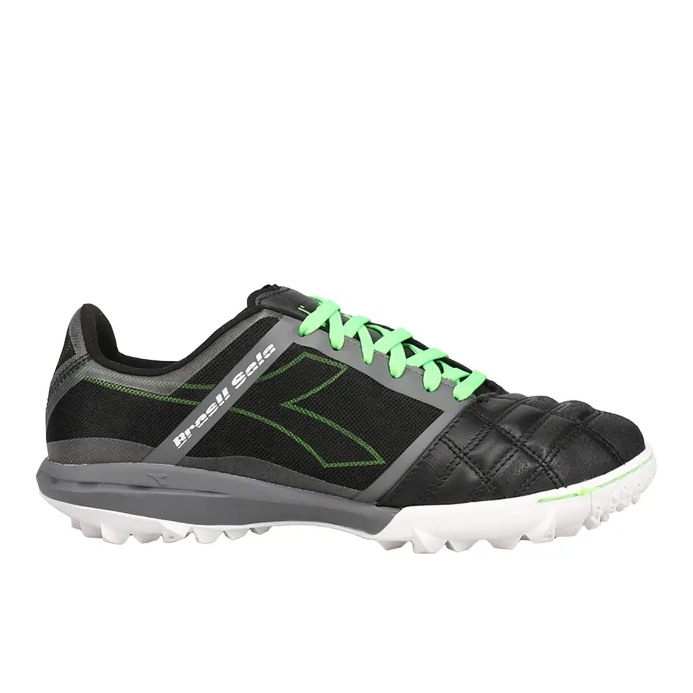 diadora Mens Brasil Sala Turf Soccer Cleats Turf - Black