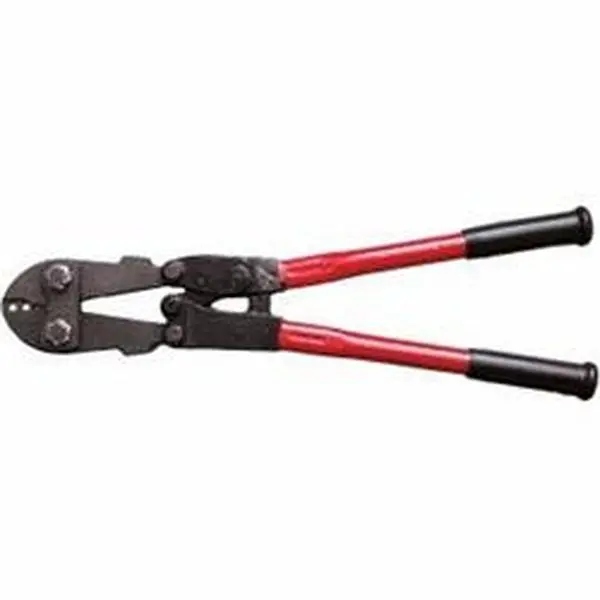 Powerfields 1382130 4-Slot Crimping Tool, Long-Handled Wire Strippers