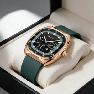 Elegant and high-quality quartz watch suitable for both men and women, with a multifunctional luminous dial, calendar, second hand, waterproof function, suitable for various occasions, super fast logistics, perfect Christmas gift